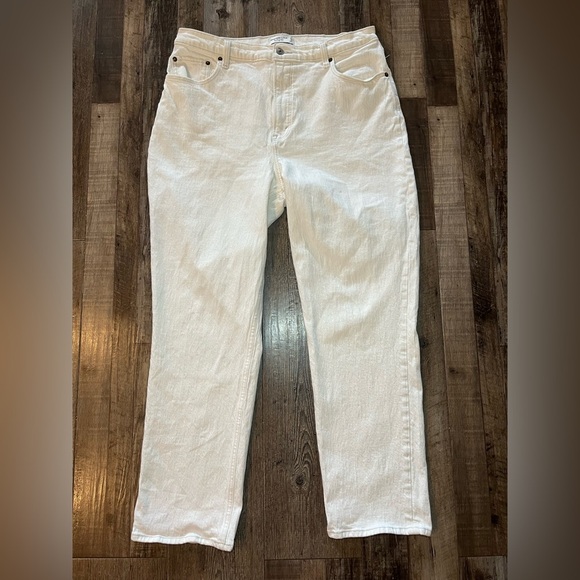 Abercrombie & Fitch the 90s Straight Ultra High Rise Curve Love Size 33 - Picture 2 of 6